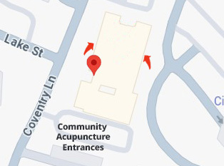 Map To Wellness Community Acupuncture | 455 Coventry Lane * Crystal Lake, IL